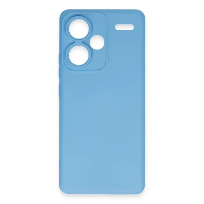 BUĞZ Xiaomi Redmi Note 13 Pro Plus Kılıf Nano İçi Kadife Silikon - Mavi