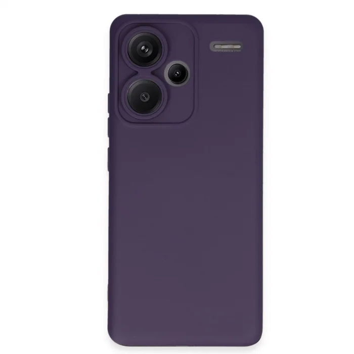 BUĞZ Xiaomi Redmi Note 13 Pro Plus Kılıf Nano İçi Kadife Silikon - Mor