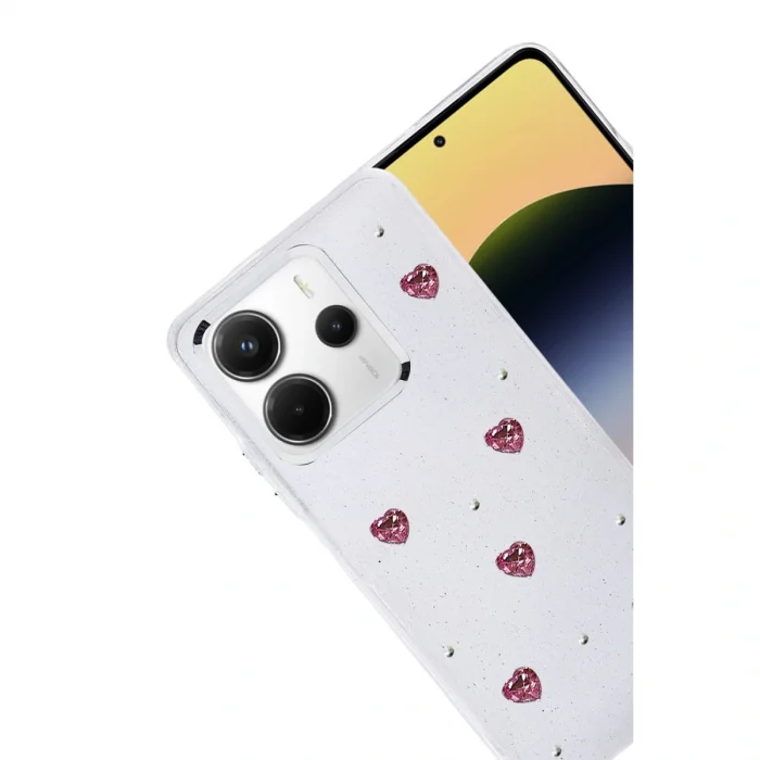 BUĞZ Xiaomi Redmi Note 14 4g Fiyonk Desenli Kapak - Desen 3