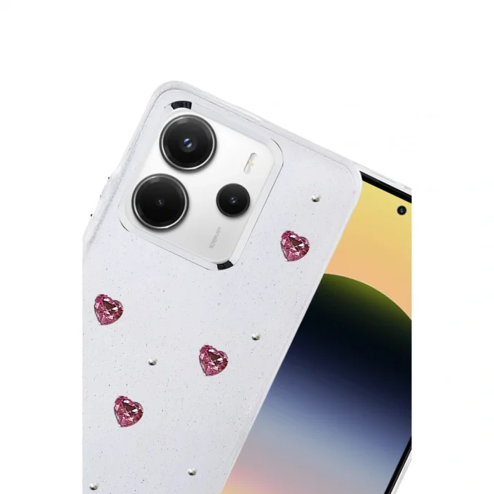 BUĞZ Xiaomi Redmi Note 14 4g Fiyonk Desenli Kapak - Desen 3