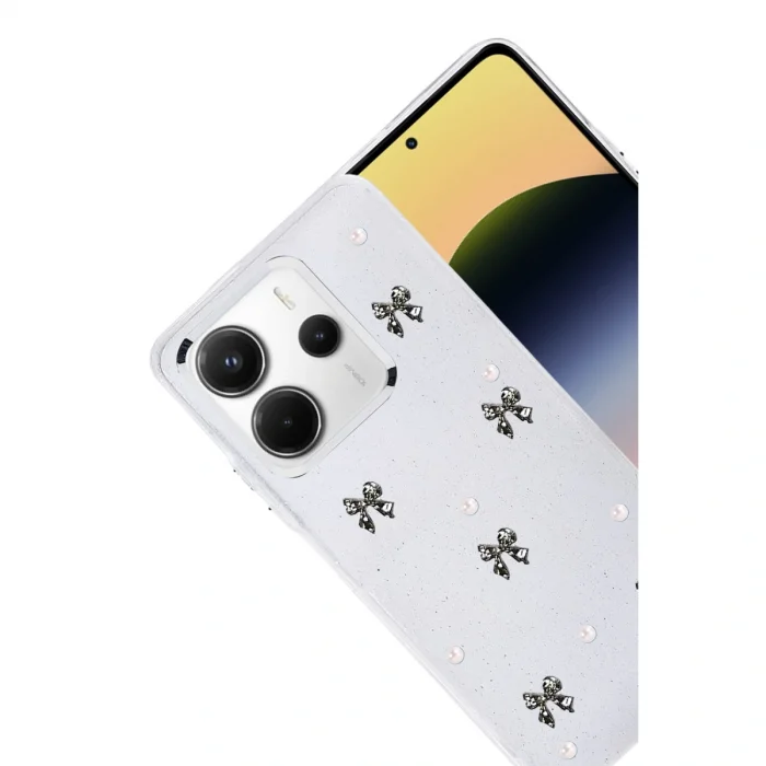 BUĞZ Xiaomi Redmi Note 14 4g Fiyonk Desenli Kapak - Desen 8