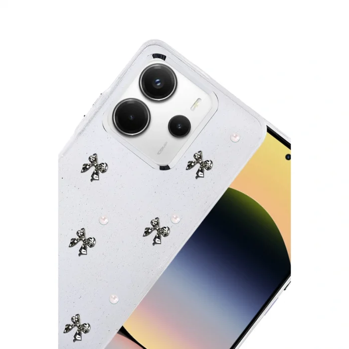 BUĞZ Xiaomi Redmi Note 14 4g Fiyonk Desenli Kapak - Desen 8