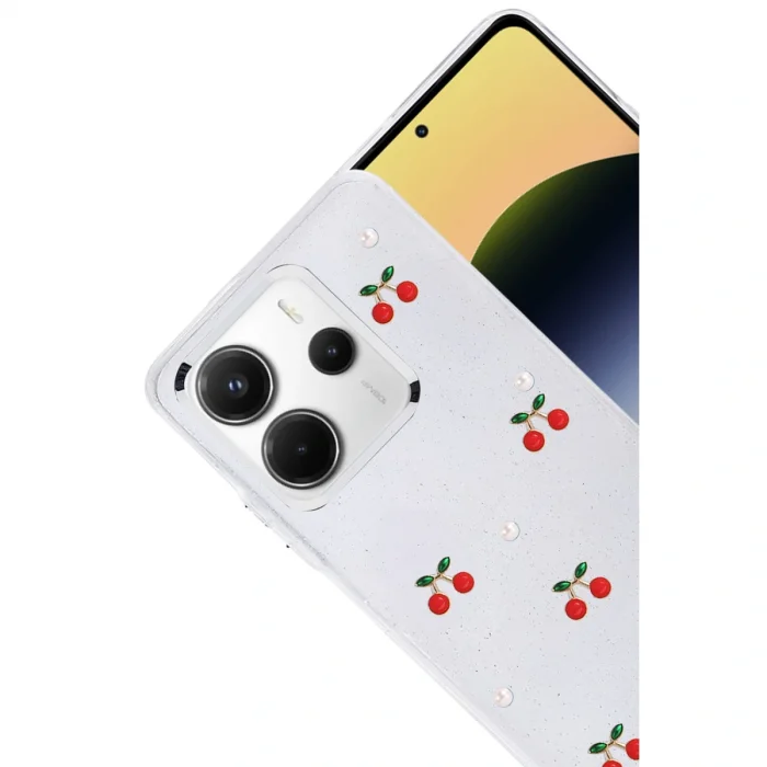 BUĞZ Xiaomi Redmi Note 14 4g Fiyonk Desenli Kapak - Desen 9