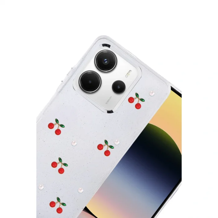 BUĞZ Xiaomi Redmi Note 14 4g Fiyonk Desenli Kapak - Desen 9