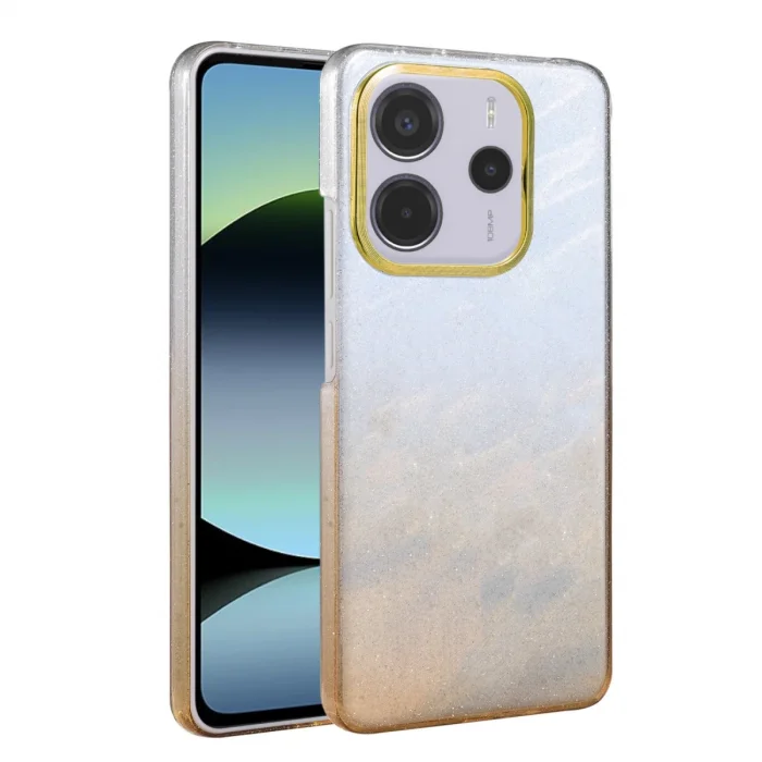 BUĞZ Xiaomi Redmi Note 14 4g Glossy Kapak - Çöl Titanyum