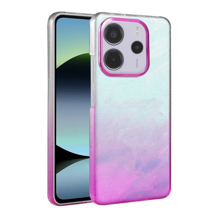 BUĞZ Xiaomi Redmi Note 14 4g Glossy Kapak - Mor