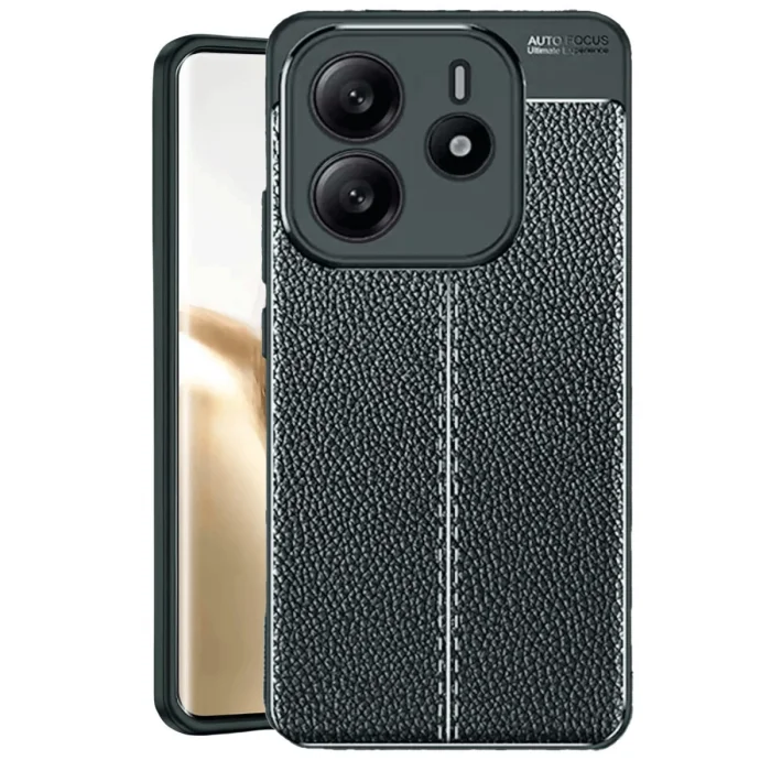 BUĞZ Xiaomi Redmi Note 14 4g Kılıf Auto Focus Kapak - Koyu Yeşil