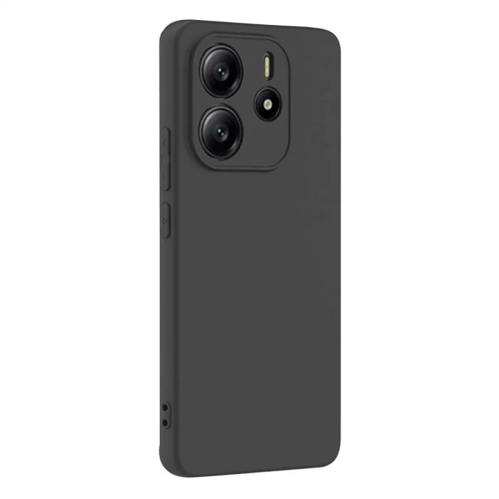 BUĞZ Xiaomi Redmi Note 14 4g Kılıf First Silikon - Siyah