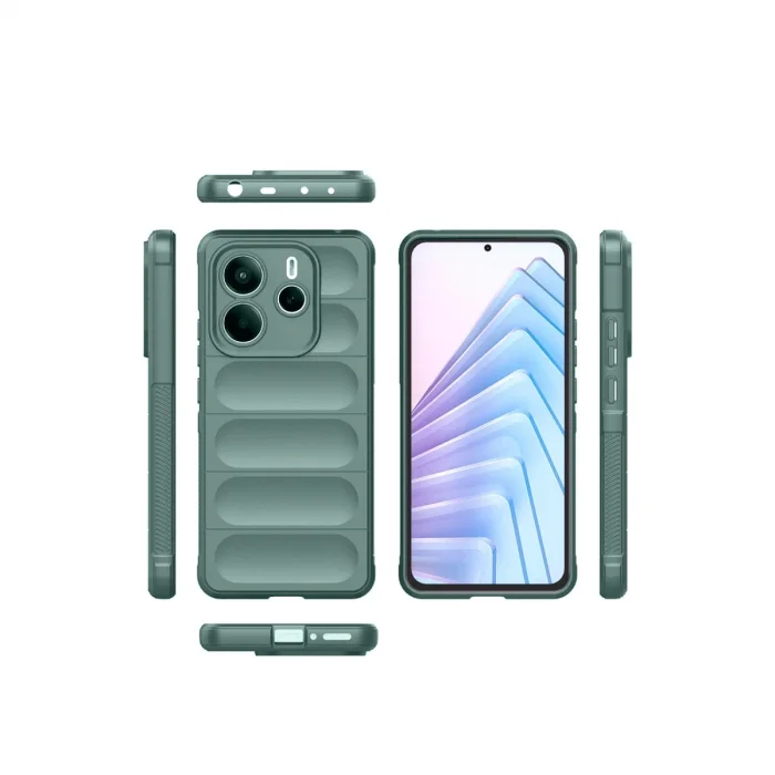 BUĞZ Xiaomi Redmi Note 14 4g Kılıf Optimum Silikon - Lacivert