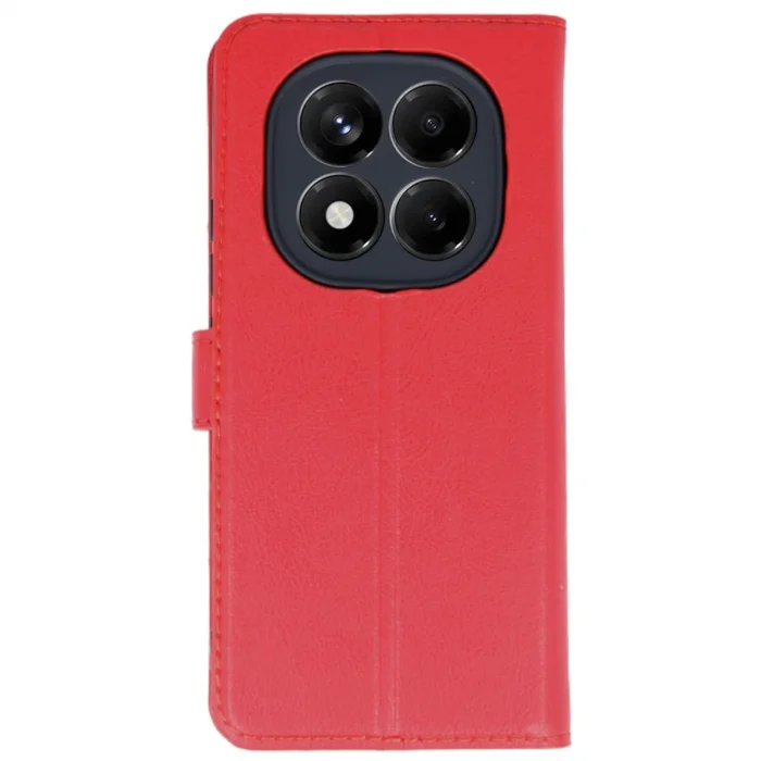 BUĞZ Xiaomi Redmi Note 14 4g Kılıf Trend S Plus Kapaklı Kılıf - Kırmızı