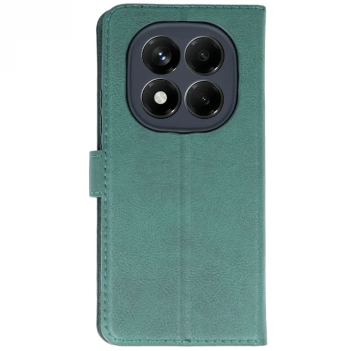 BUĞZ Xiaomi Redmi Note 14 4g Kılıf Trend S Plus Kapaklı Kılıf - Yeşil