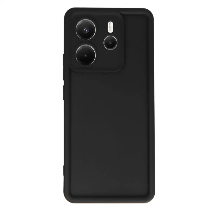 BUĞZ Xiaomi Redmi Note 14 4g Kılıf Viera Silikon - Siyah