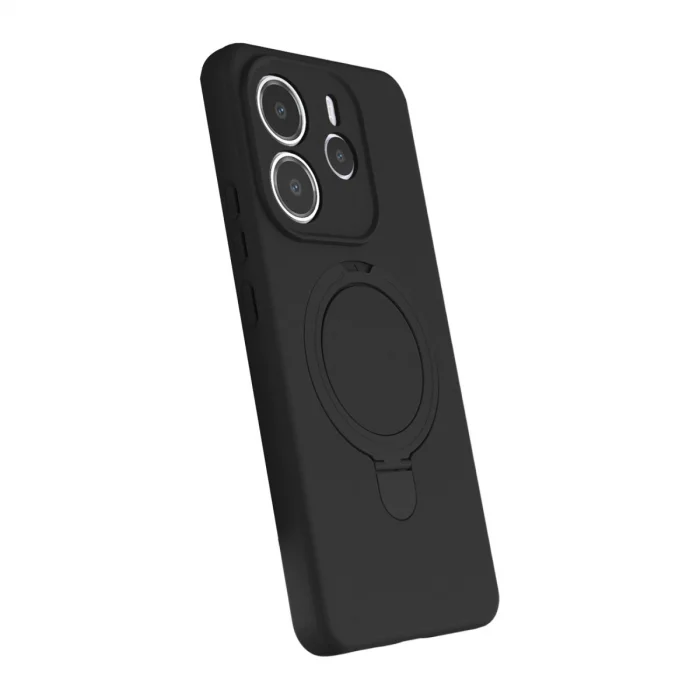 BUĞZ Xiaomi Redmi Note 14 4g Regal Magsafe Standlı Kapak - Siyah