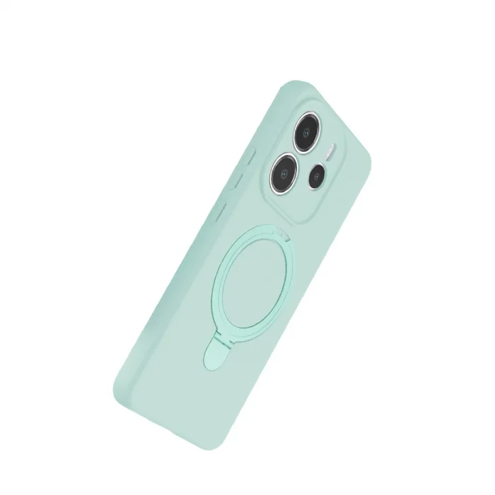 BUĞZ Xiaomi Redmi Note 14 4g Regal Magsafe Standlı Kapak - Su Yeşili