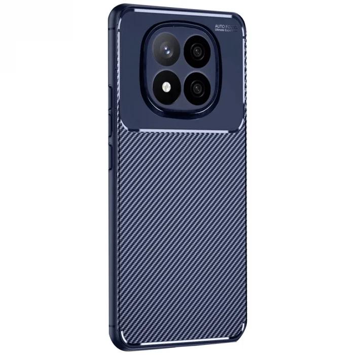 BUĞZ Xiaomi Redmi Note 14 Pro 4g Kılıf Auto Focus Karbon Kapak - Lacivert