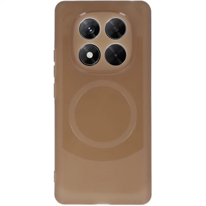 BUĞZ Xiaomi Redmi Note 14 Pro 4g Kılıf Maya Karbon Kapak - Kahverengi