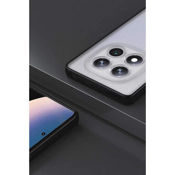 BUĞZ Xiaomi Redmi Note 14 Pro 4g Kılıf Montreal Silikon Kapak - Siyah
