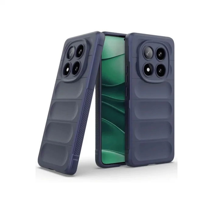 BUĞZ Xiaomi Redmi Note 14 Pro 4g Kılıf Optimum Silikon - Lacivert