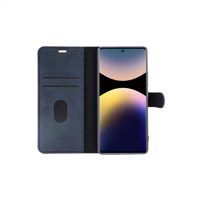 BUĞZ Xiaomi Redmi Note 14 Pro 4g Kılıf Trend S Plus Kapaklı Kılıf - Taba