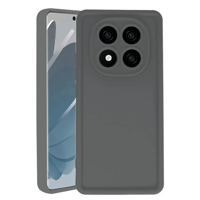 BUĞZ Xiaomi Redmi Note 14 Pro 4g Kılıf Viera Silikon - Gri