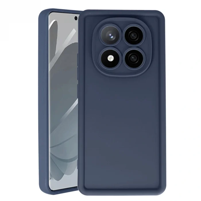 BUĞZ Xiaomi Redmi Note 14 Pro 4g Kılıf Viera Silikon - Lacivert