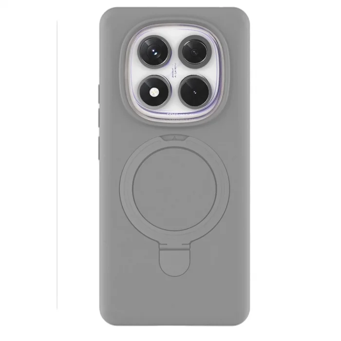 BUĞZ Xiaomi Redmi Note 14 Pro 4g Regal Magsafe Standlı Kapak - Titan Gri