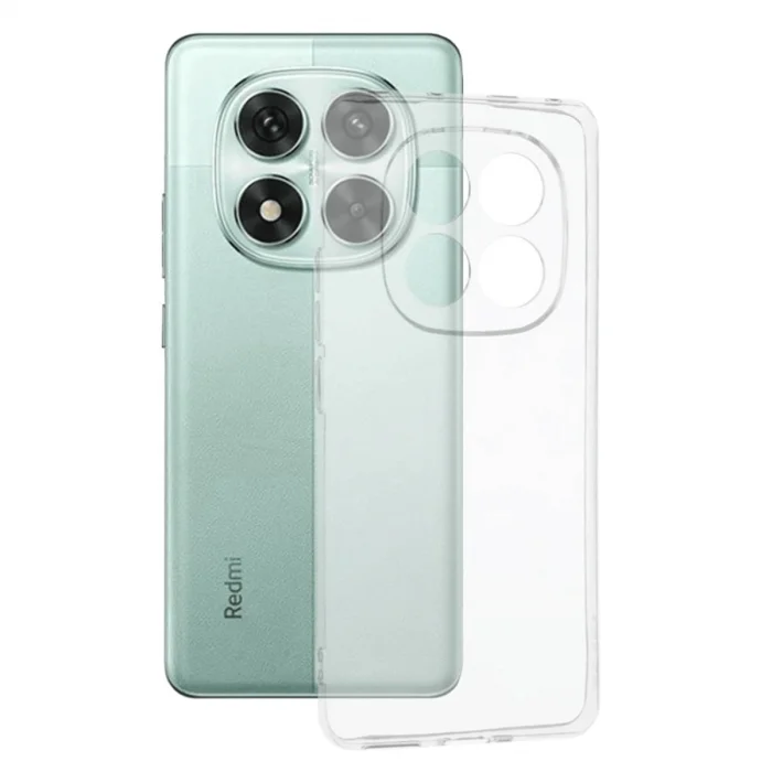 BUĞZ Xiaomi Redmi Note 14 Pro 5g Kılıf Lüx Şeffaf Silikon