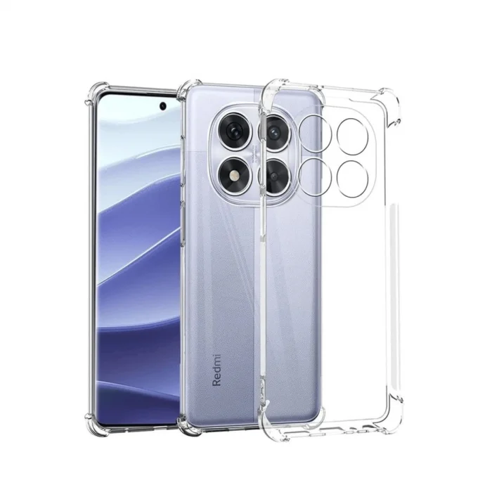 BUĞZ Xiaomi Redmi Note 14 Pro 5g Kılıf Lüx Şeffaf Silikon