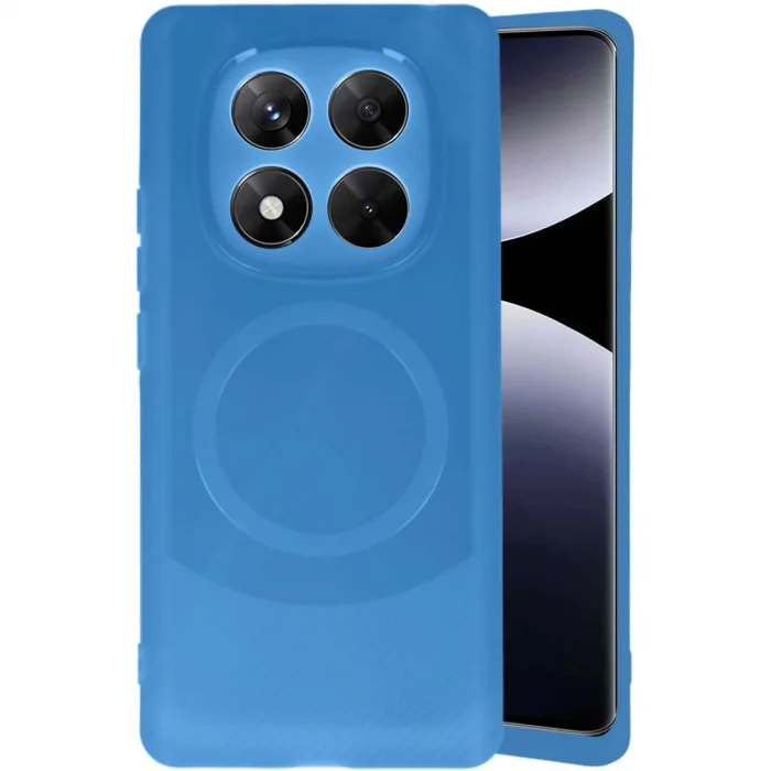 BUĞZ Xiaomi Redmi Note 14 Pro 5g Kılıf Maya Karbon Kapak - Lacivert