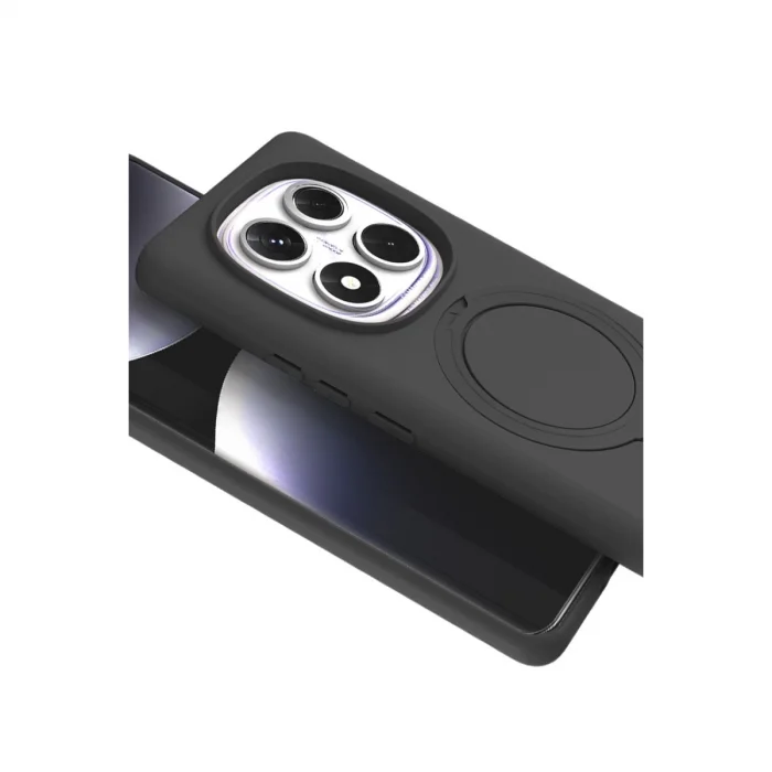 BUĞZ Xiaomi Redmi Note 14 Pro 5g Regal Magsafe Standlı Kapak - Titan Gri