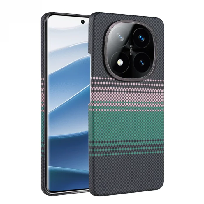 BUĞZ Xiaomi Redmi Note 14 Pro 5g Vega Magsafe Kapak - Yeşil