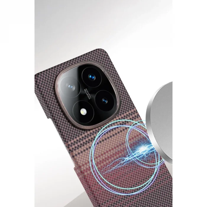 BUĞZ Xiaomi Redmi Note 14 Pro 5g Vega Magsafe Kapak - Yeşil