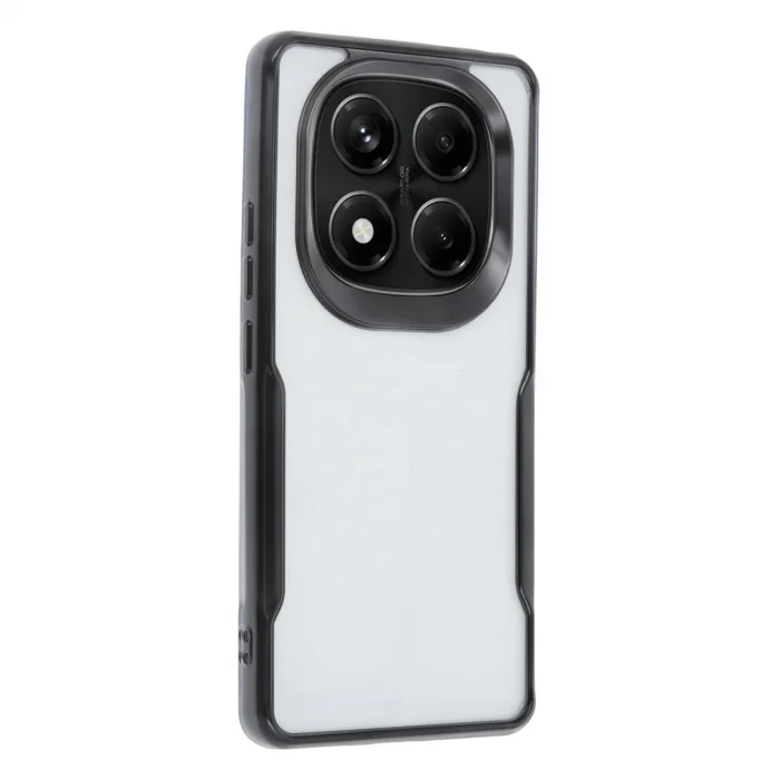 BUĞZ Xiaomi Redmi Note 14 Pro Plus Kılıf Boyi Silikon Kapak - Siyah