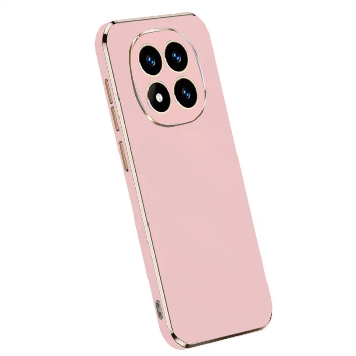 BUĞZ Xiaomi Redmi Note 14 Pro Plus Kılıf Volet Silikon - Pembe