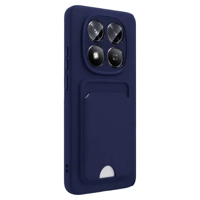 BUĞZ Xiaomi Redmi Note 15 4g Kelvin Kartvizitli Silikon - Lacivert