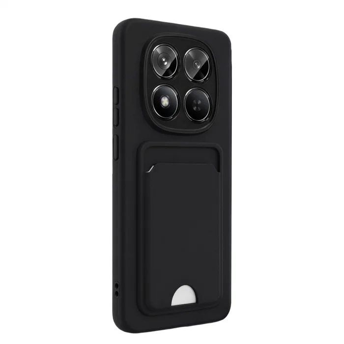 BUĞZ Xiaomi Redmi Note 15 4g Kelvin Kartvizitli Silikon - Siyah