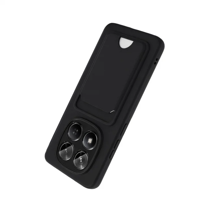 BUĞZ Xiaomi Redmi Note 15 4g Kelvin Kartvizitli Silikon - Siyah