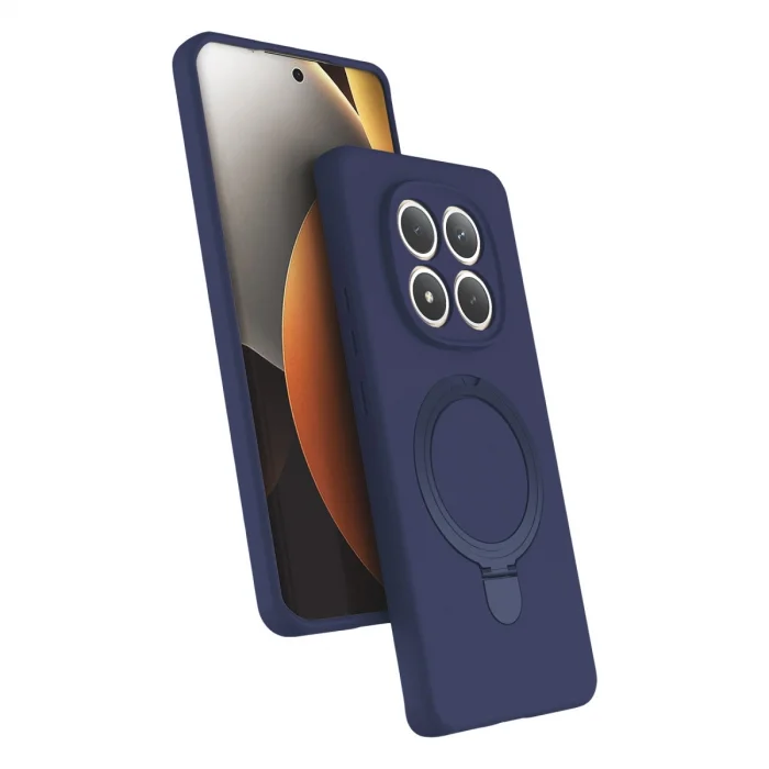 BUĞZ Xiaomi Redmi Note 15 4g Regal Magsafe Standlı Kapak - Lacivert