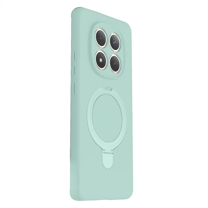 BUĞZ Xiaomi Redmi Note 15 4g Regal Magsafe Standlı Kapak - Su Yeşili
