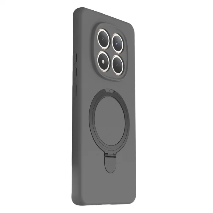 BUĞZ Xiaomi Redmi Note 15 4g Regal Magsafe Standlı Kapak - Titan Gri