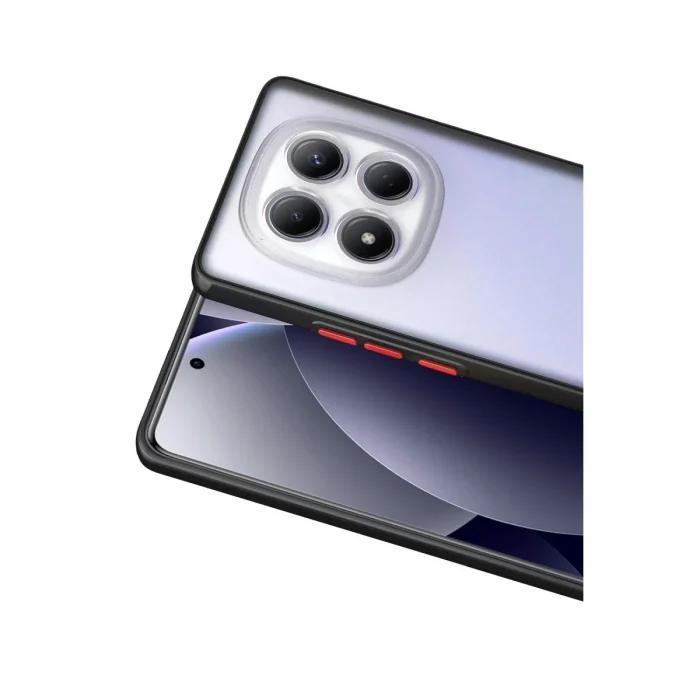 BUĞZ Xiaomi Redmi Note 15 Pro 4g Montreal Silikon Kapak - Siyah