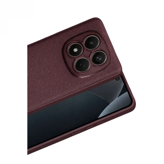 BUĞZ Xiaomi Redmi Note 15 Pro 4g Thermax Silikon Kılıf - Bordo