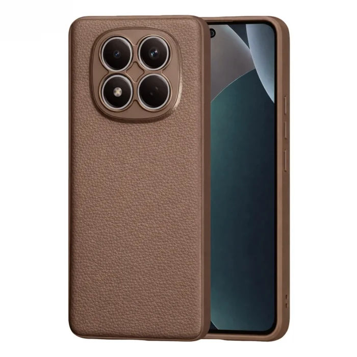 BUĞZ Xiaomi Redmi Note 15 Pro 4g Thermax Silikon Kılıf - Kahverengi