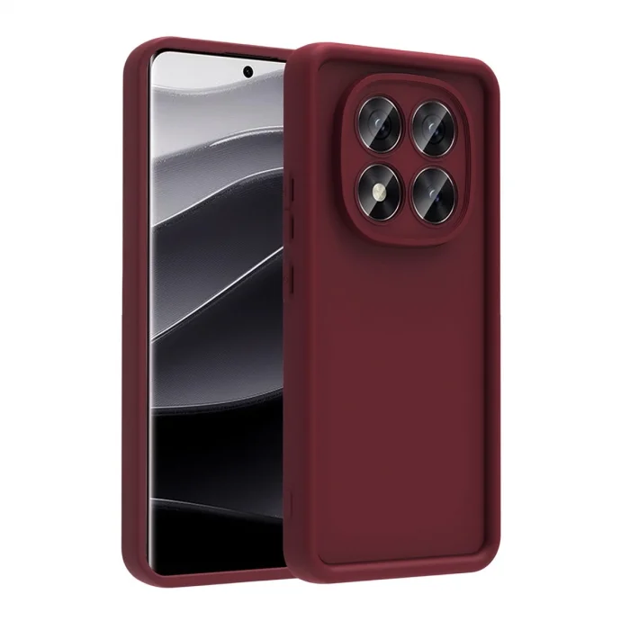 BUĞZ Xiaomi Redmi Note 15 Pro 4g Viera Silikon - Bordo