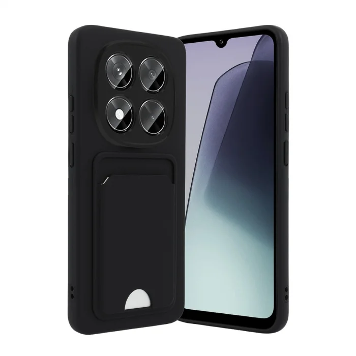 BUĞZ Xiaomi Redmi Note 15 Pro 5g Kelvin Kartvizitli Silikon - Siyah