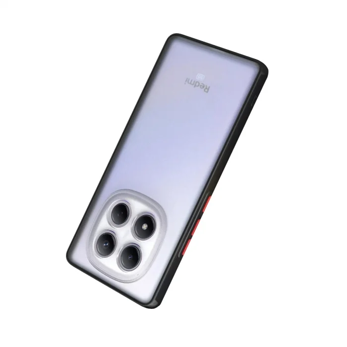 BUĞZ Xiaomi Redmi Note 15 Pro 5g Montreal Silikon Kapak - Siyah