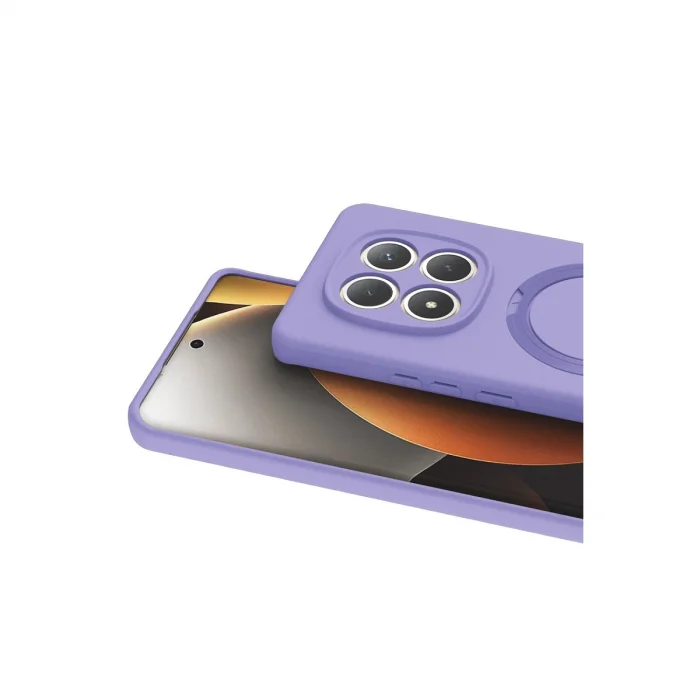 BUĞZ Xiaomi Redmi Note 15 Pro 5g Regal Magsafe Standlı Kapak - Lila