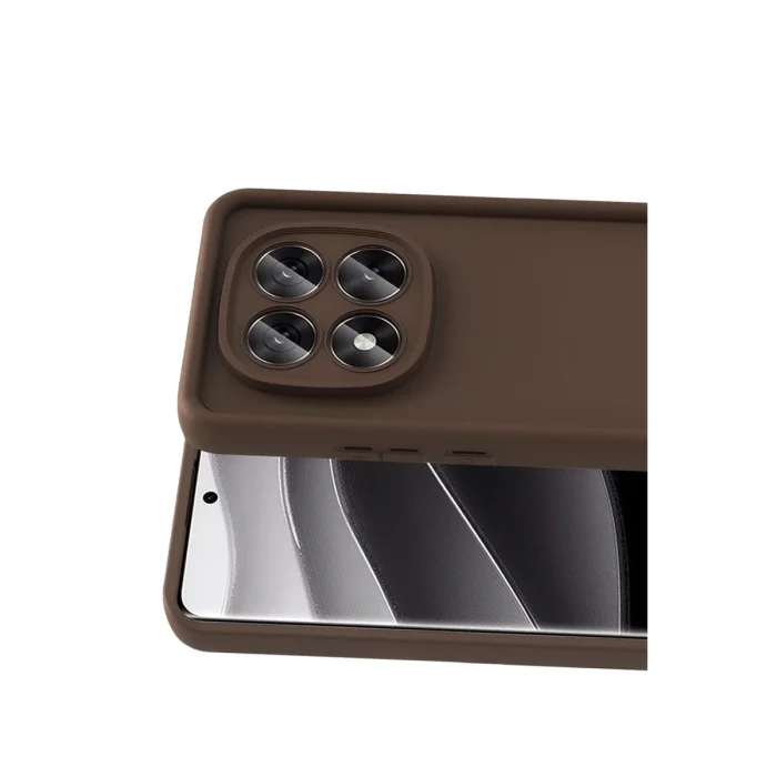 BUĞZ Xiaomi Redmi Note 15 Pro 5g Viera Silikon - Kahverengi