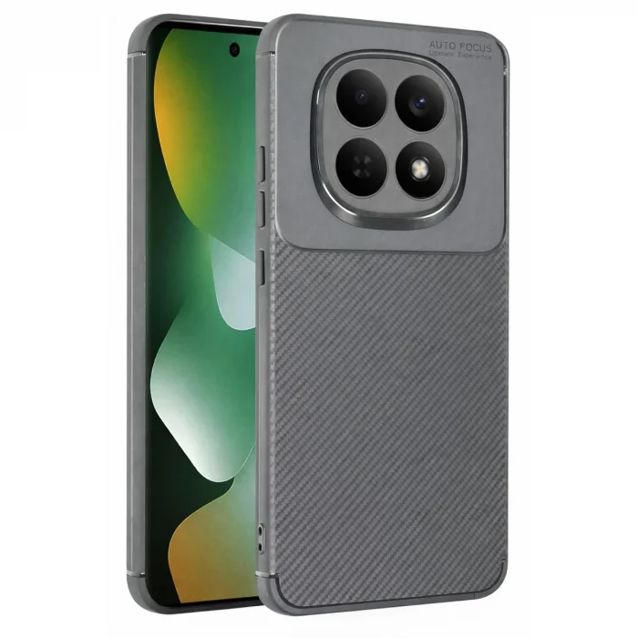 BUĞZ Xiaomi Redmi Note 15 Pro Plus 5g Auto Focus Karbon Kapak - Gri