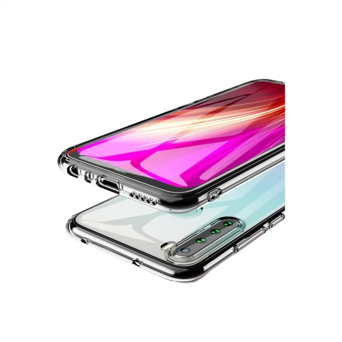BUĞZ Xiaomi Redmi Note 8 Kılıf Lüx Şeffaf Silikon